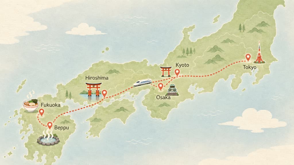 How to Plan a Trip to Japan: Itinerary Tips for First-Timers (2026)