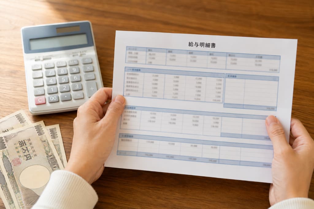 Reviewing a payslip — average Specified Skilled Worker salary in Japan